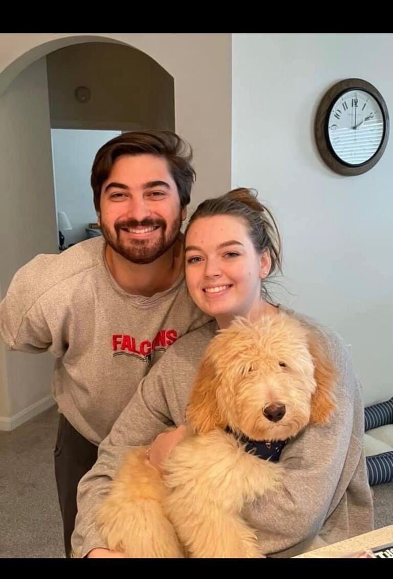 4 hour drives were common over the next year, from Dayton to Morgantown and vise versa. We also added a sweet doodle named Bernoulli (an engineering equation) to our family 