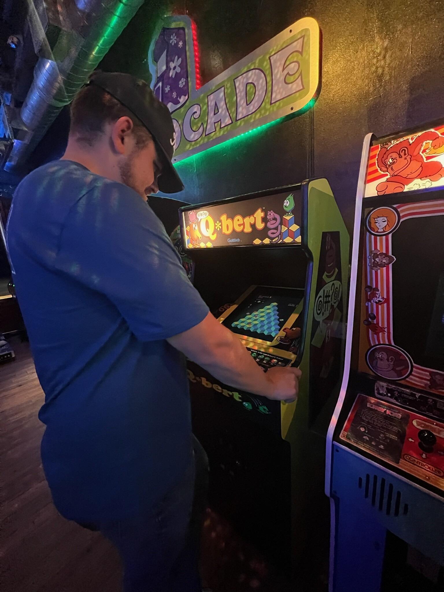 TANNER'S BIRTHDAY! We went to the Lobster Trap and Tanner decided he wanted to go to the Retrocade. He loved it so much we had to go back that weekend when we celebrated his bday with friends.
