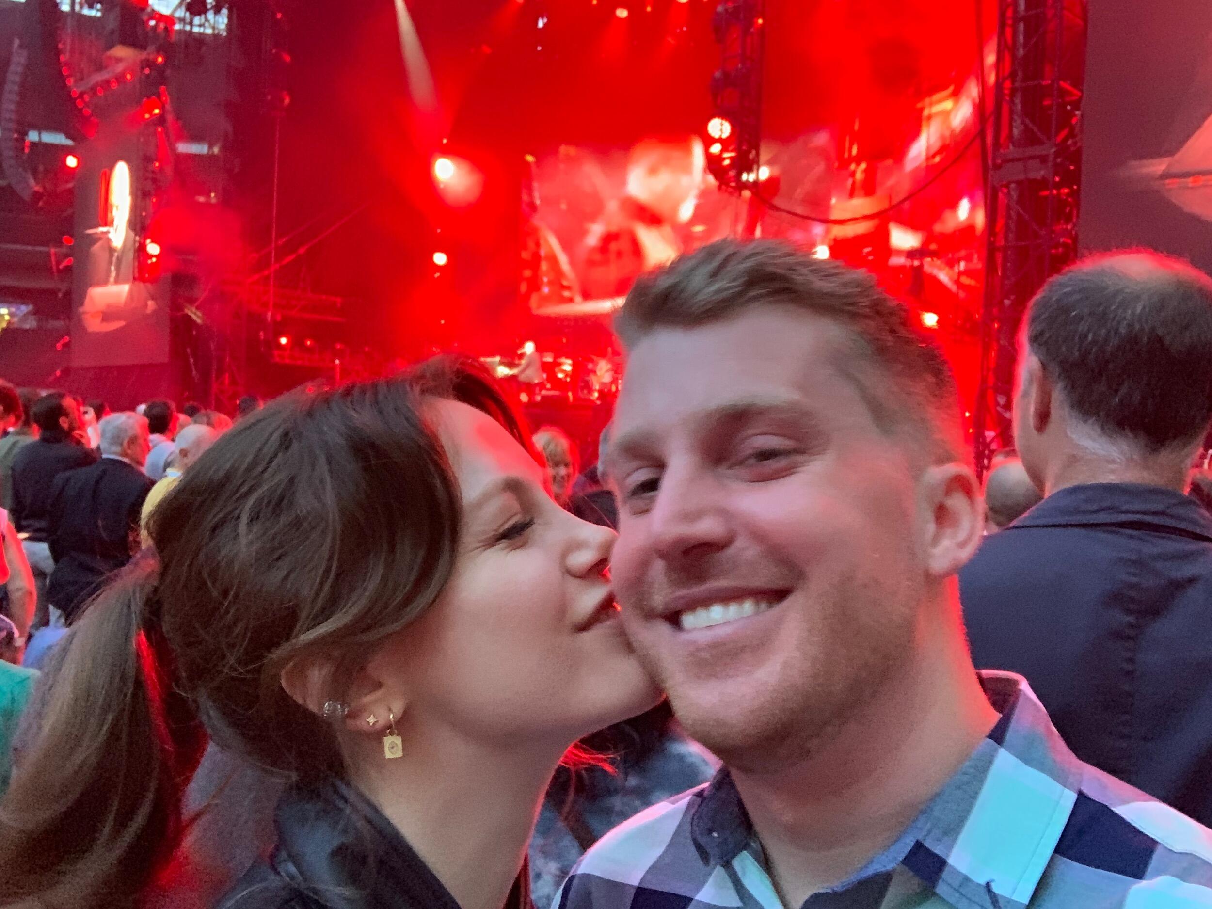 Seeing Billy Joel at Wembley Stadium - we were delighted because he played one of our favorite songs - "The Downeaster Alexa"!
