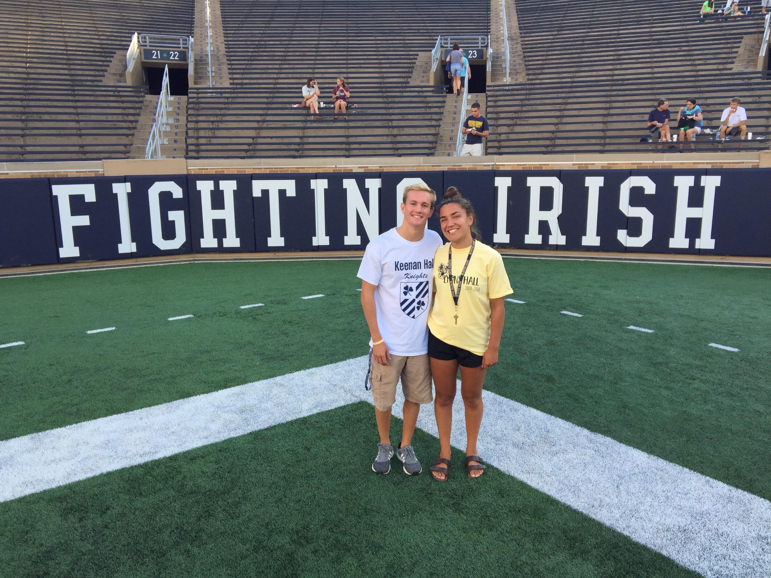 Found a new home (under the Dome) at Notre Dame!