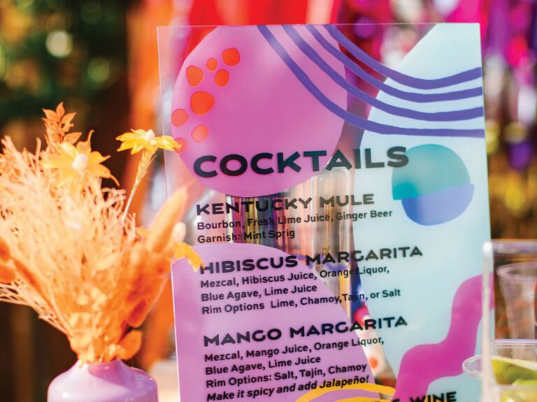 27 Wedding Bar Sign Ideas to Add a Personalized Touch