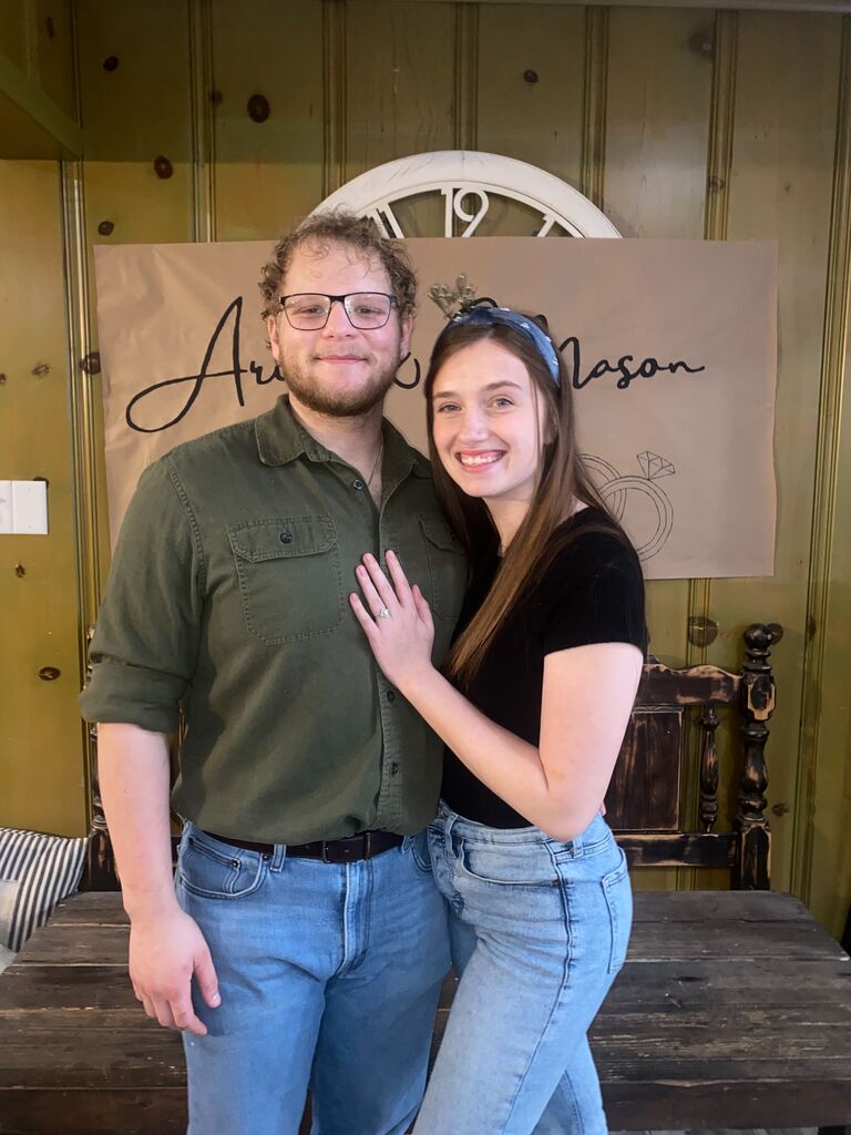 Jastyn surprised us with an engagement party with all our favorite people!
