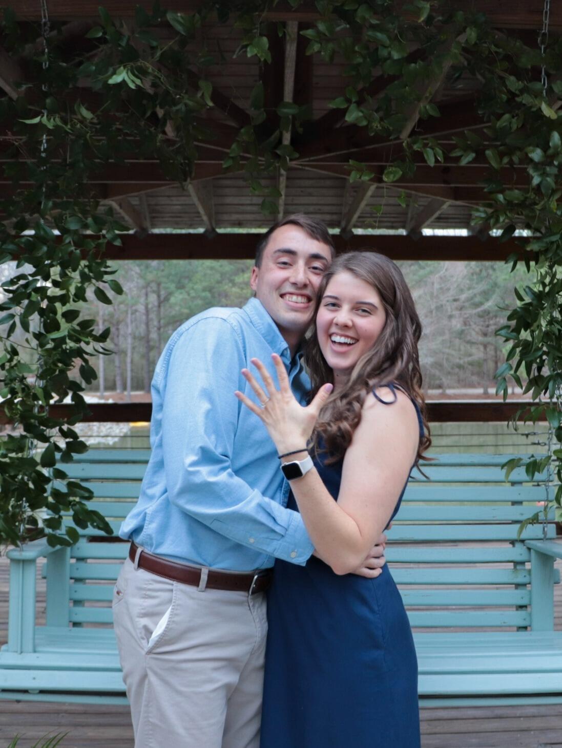WE'RE ENGAGED!