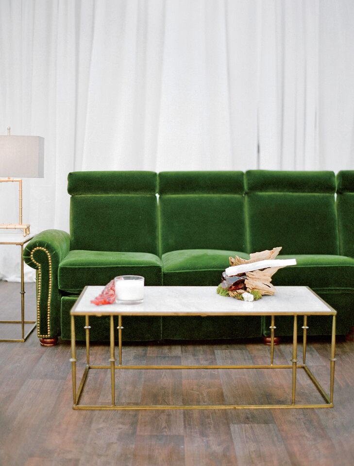 Green Vintage Lounge Furniture