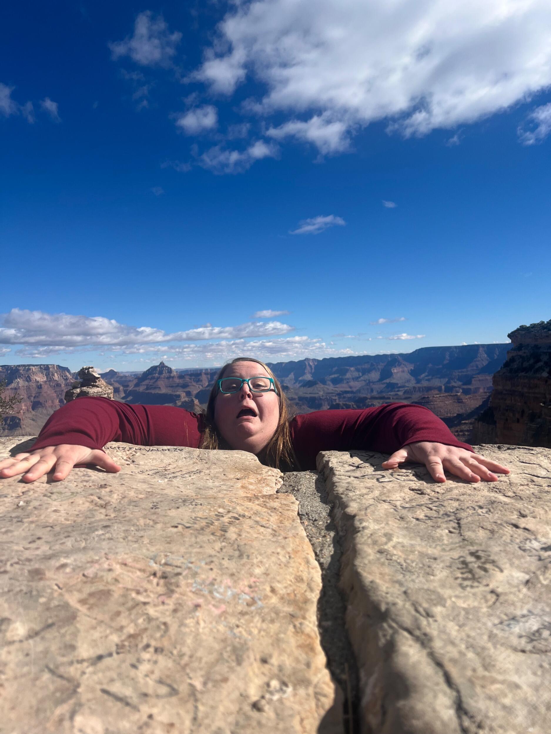 Oops! Alex fell in
