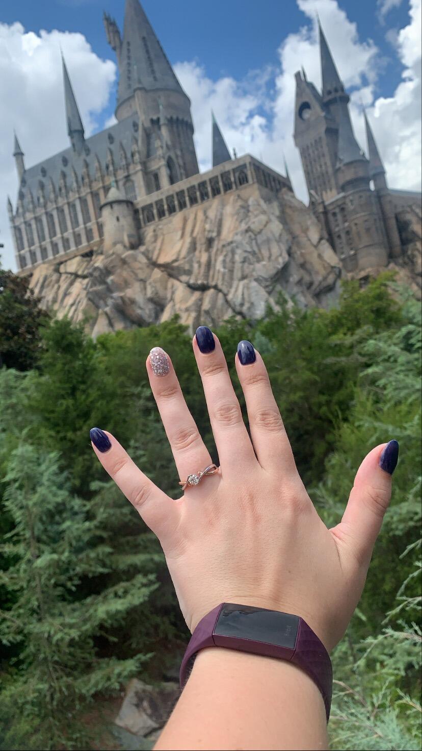 The ring but also Hogwarts!