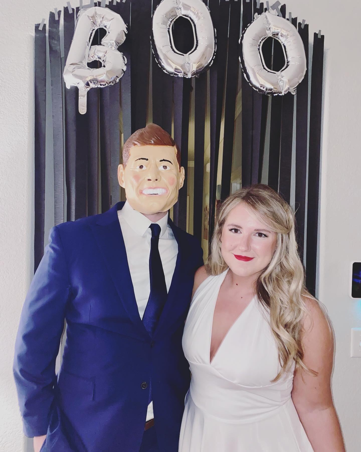 halloween as jfk & marilyn monroe 