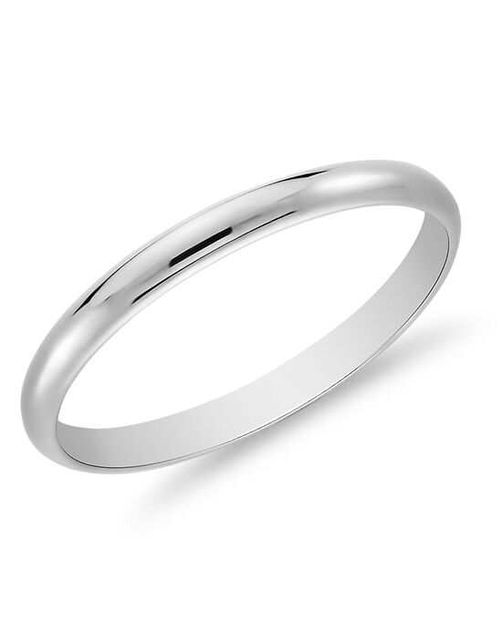 Blue Nile 601002P Wedding Ring | The Knot