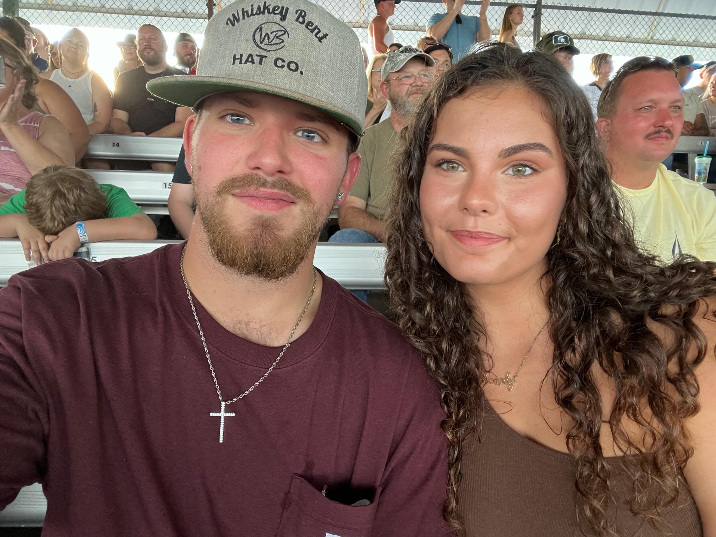 Our first time at the West Virginia State Fair together