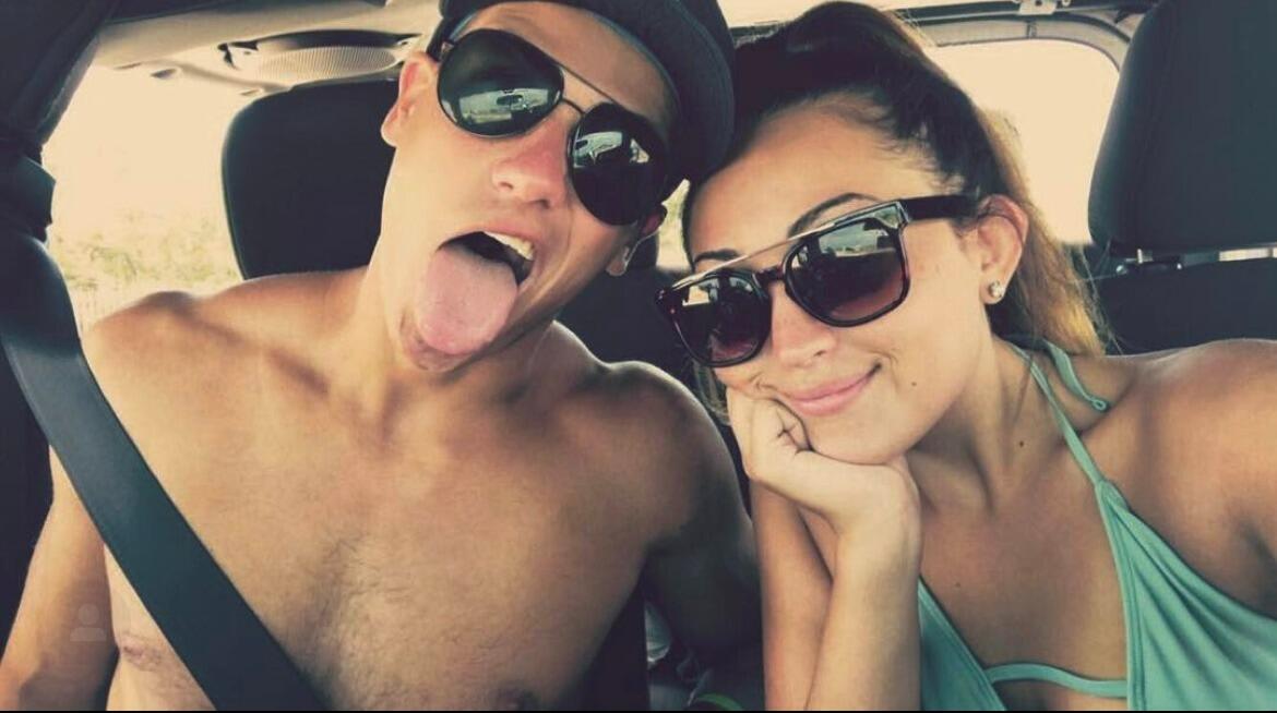 One of the many beach days  we had during our first summer together. Also taken the day after Jules' nephew was just born!
