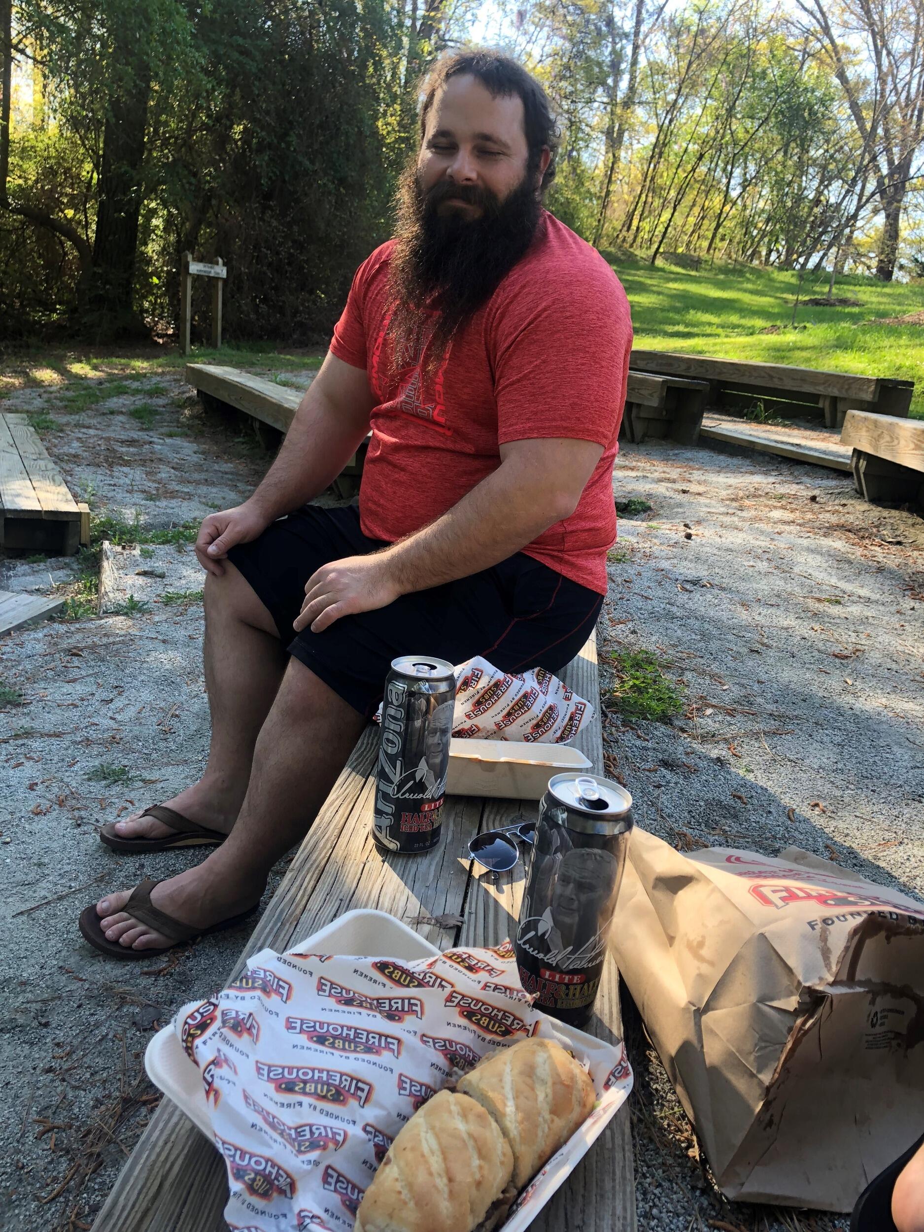 two whole years, and we always go back to our first date spot to recreate the day that brought us together.