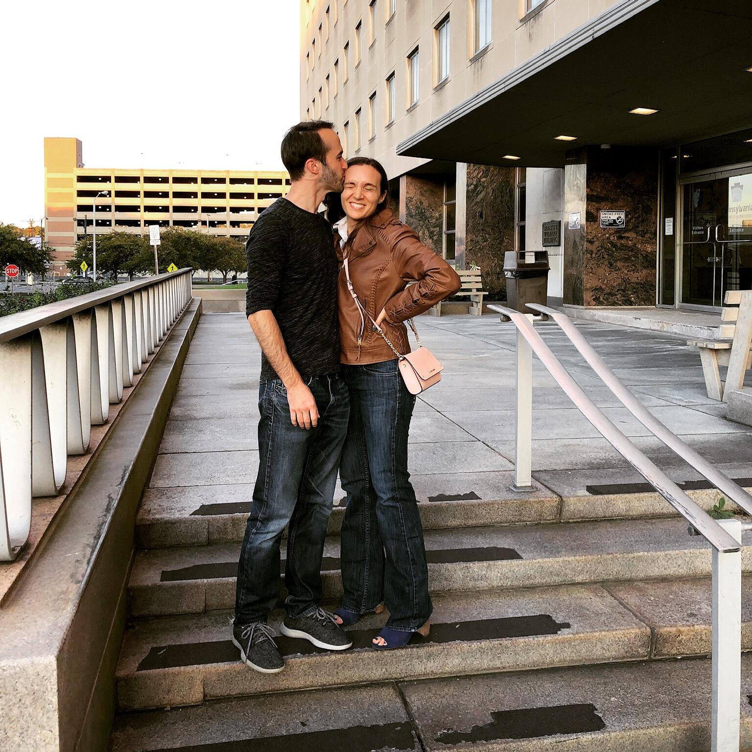 We officially move to Harrisburg