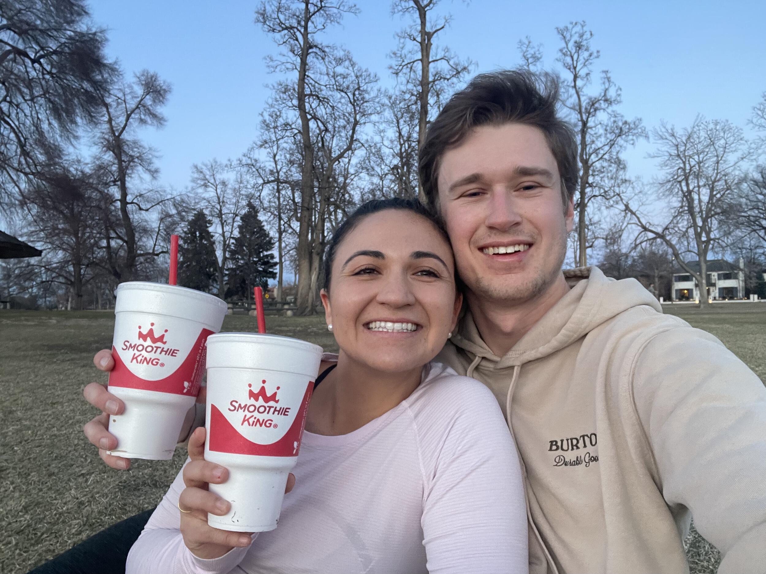 This memory is so special to us because the sun came out slightly and it was warm enough to go to the park before the winter was over. Little joys!!!