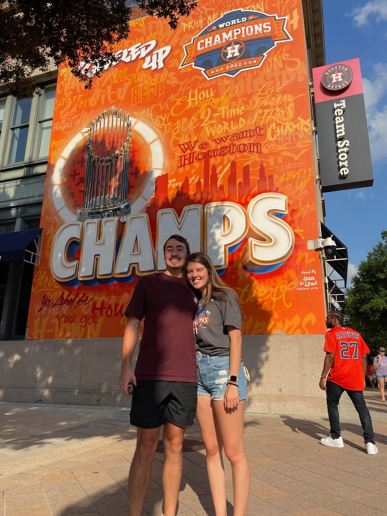 Jacob came to visit H-town!
