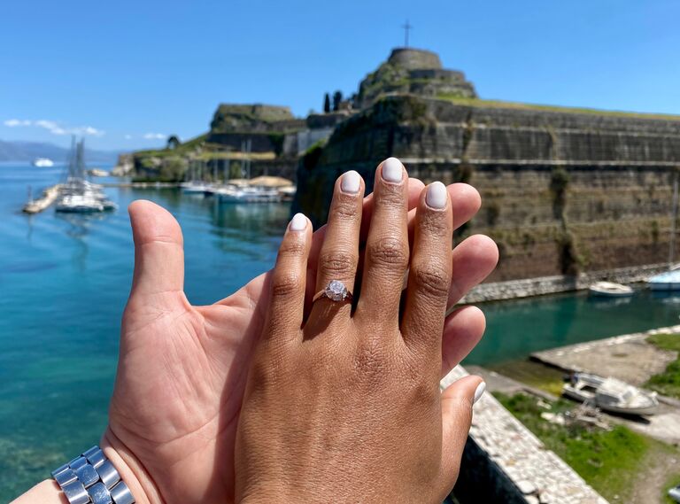 She said, yes! ~ Είπε το ΝΑΙ!