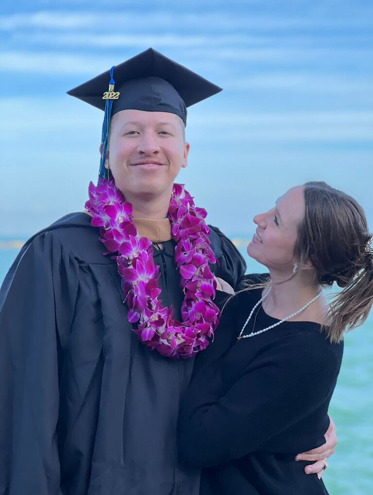 Jorden's graduate graduation