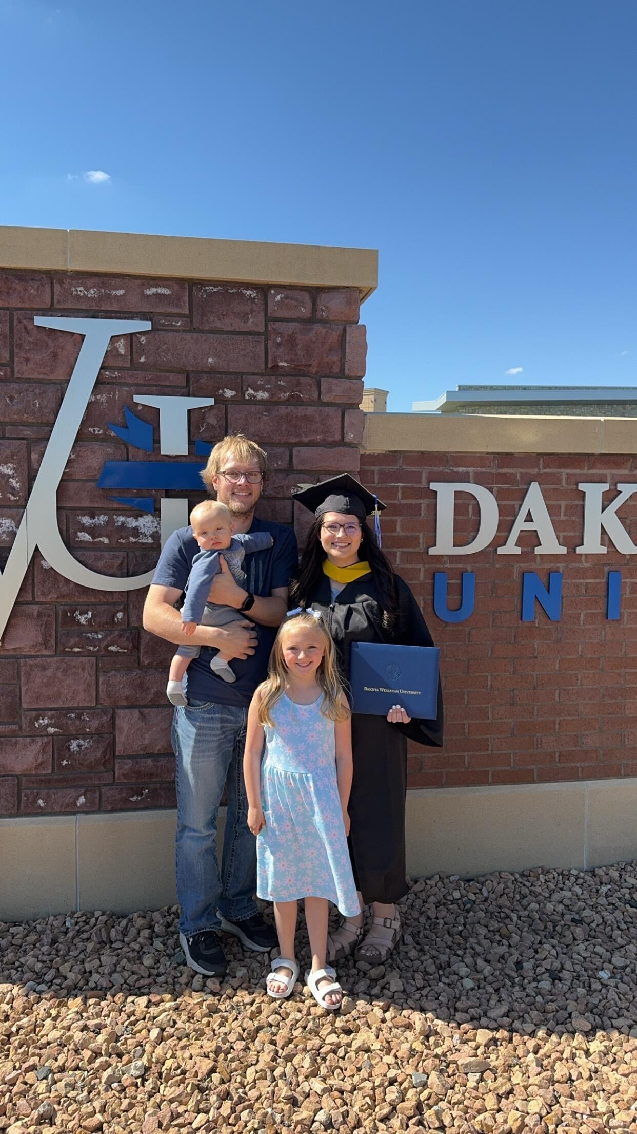 Rikki graduated from college!
Bachelor's Degree in Elementary Education!