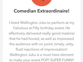 Wellington Juku - Clean Comedian - ATL, GA - Hero Gallery 1
