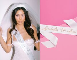 Bachelorette party 'bride to be' sashes