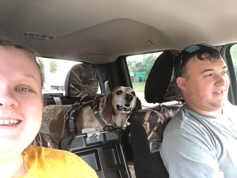 Our last day with Hunter. He will be missed and loved always.