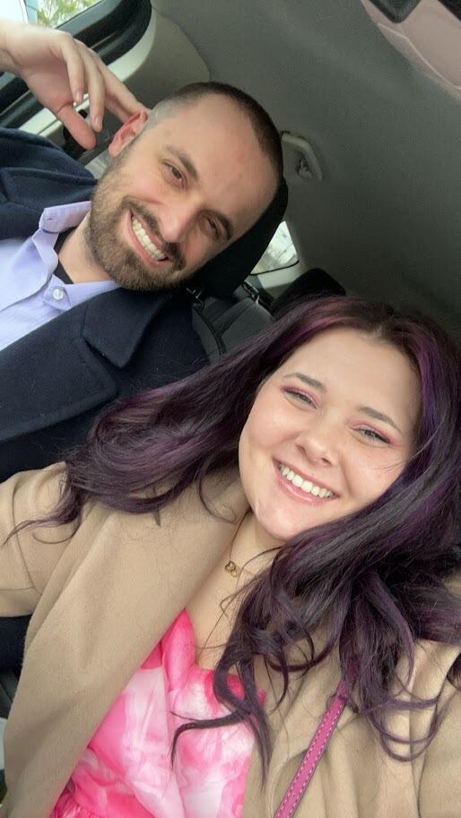 He took me out on an early Valentine's Day dinner date.  It was a fancy Italian restaurant.  I got Lobster Ravioli, it cost $35 and I only got four Ravioli pieces. He got a different pasta that was quite yummy.