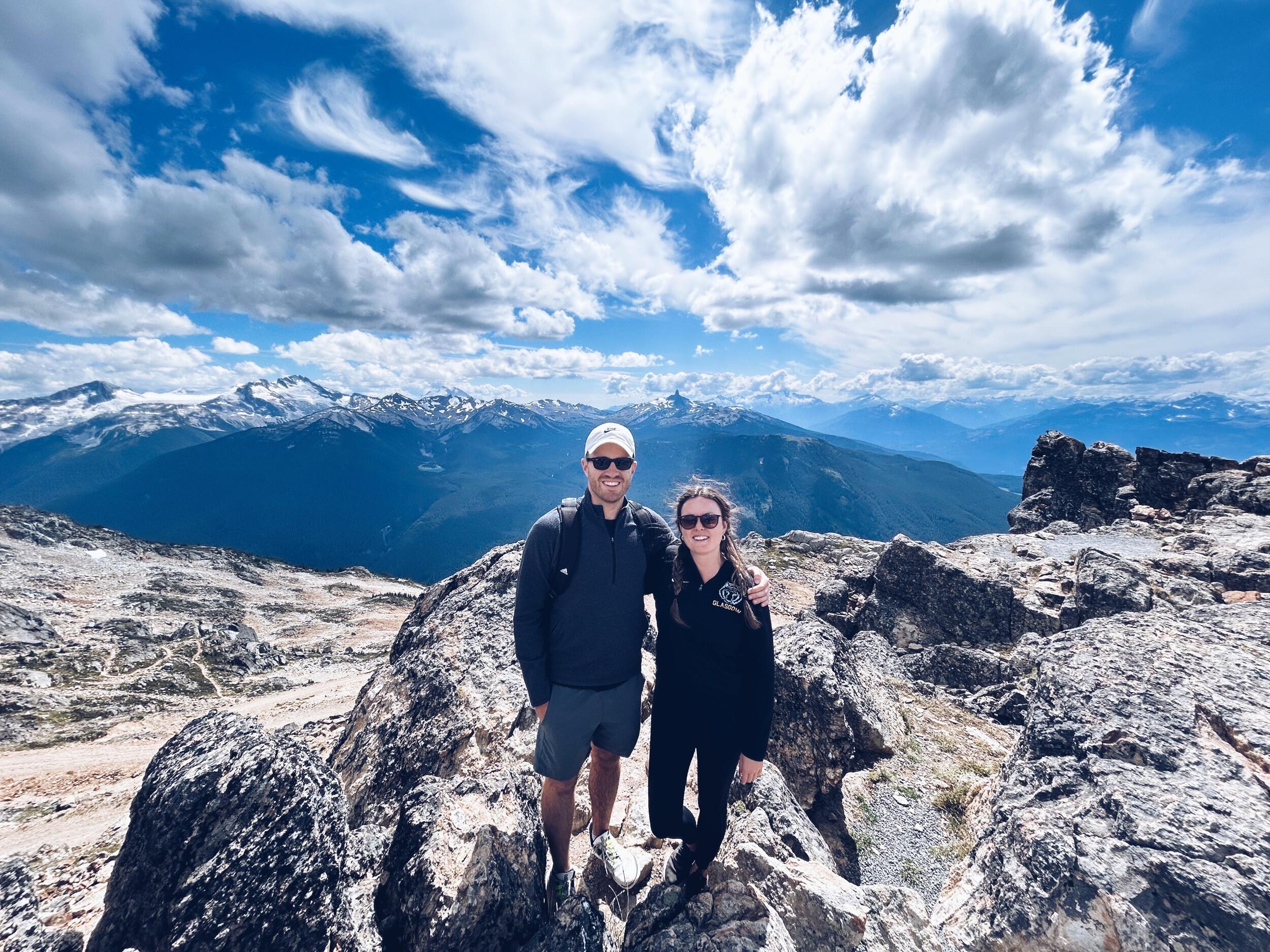 Laura's first trip to British Columbia with Chris's family ⛰️