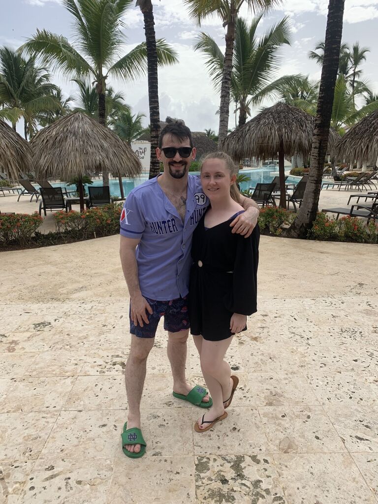 Celebrating one year complete in her PhD studies and Chad being hired as a Biochemist II at a local company, we decided to vacation to the Dominican Republic. This was our first international trip together.