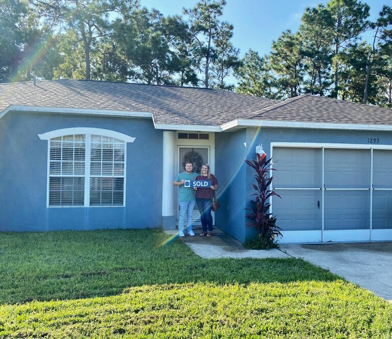 We bought our first home together!