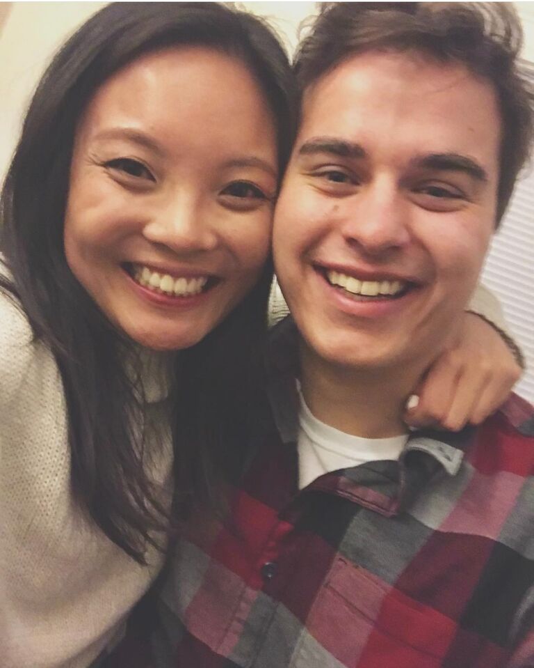 Cambridge, MA: Our first "instagram official" photo taken 4 months after our first date at Flour Bakery at Kendall Square. Thanks Coffee Meets Bagel! 