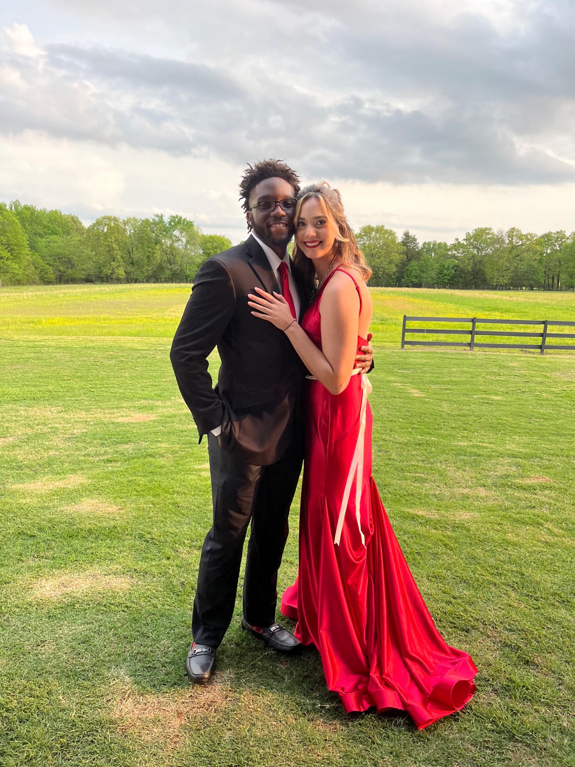 I was in Iota Chi and this was taken at our formal in Conway. It was so fun to be around my friends and to dance and have a really fun time! 