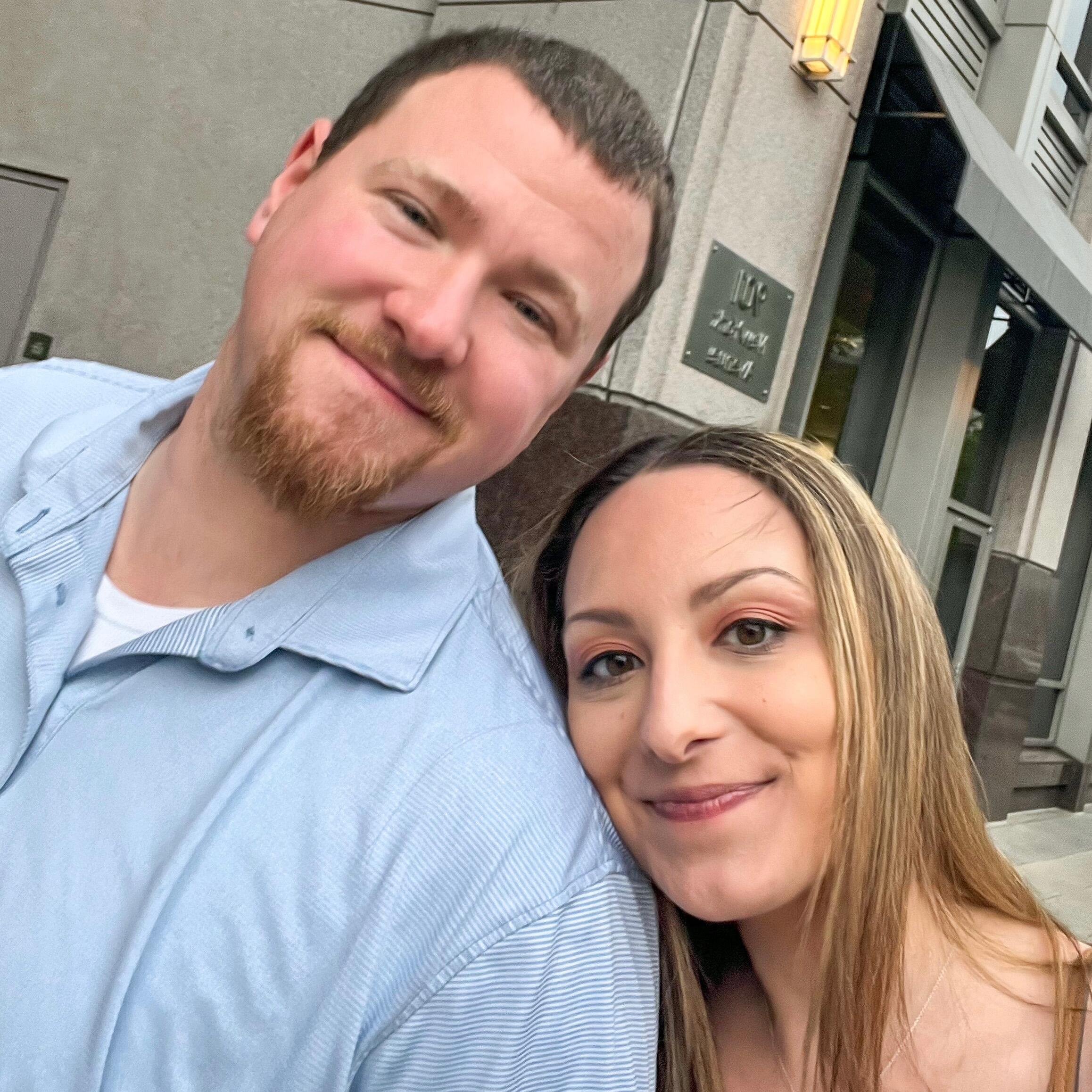 Michael and Alexandra spent the weekend together in Washington, DC - their first trip away with Luna! Much to Alexandra's disappointment, the cherry blossoms were gone for the season, but the couple managed to have a great time sightseeing.