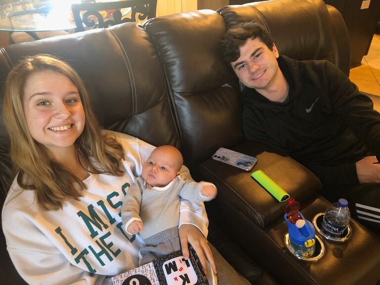 Seth meets baby Colt!