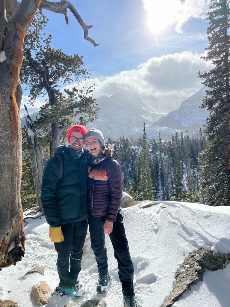 Travels to visit friends and hike sweet mountains!