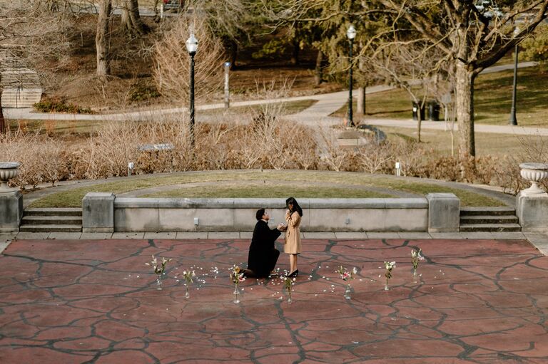 She said yes! 