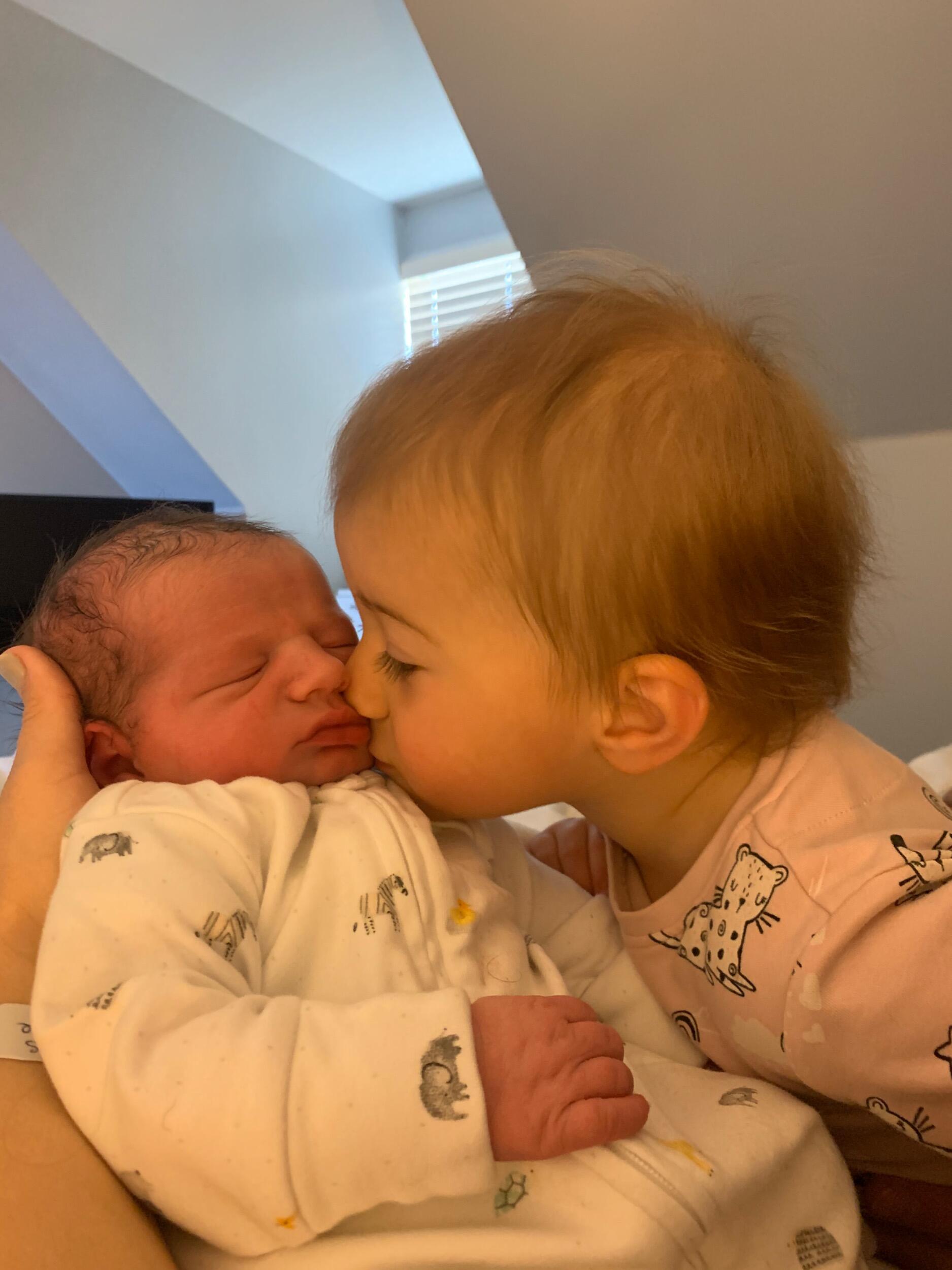 Grayson arrived and completed the family, 2 babies in 20 months was the true test!