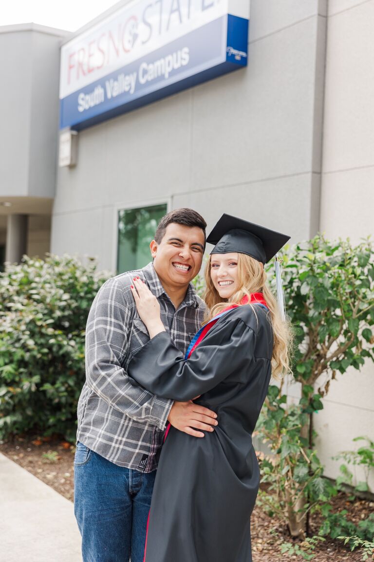 Graduated from Fresno State and Joey became a Manager for In-n-out.