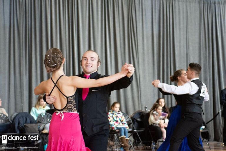 Ella met Stuart when he was a freshman interested in Ballroom Dance at Carleton.