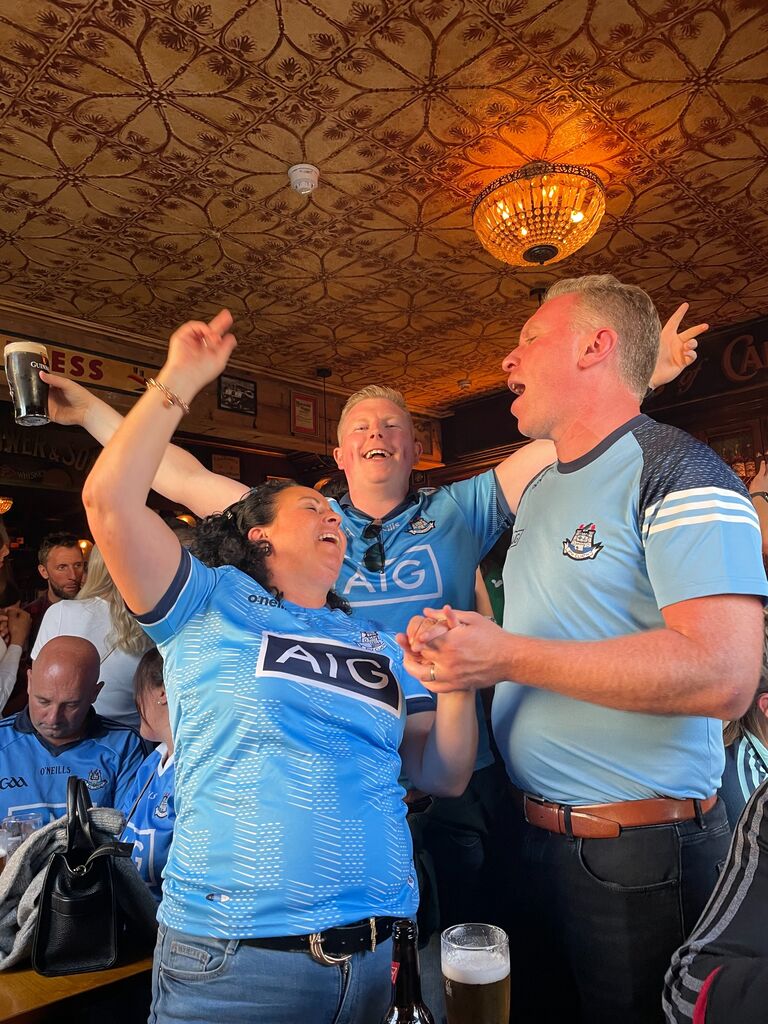 always celebrating-  the DUBS!