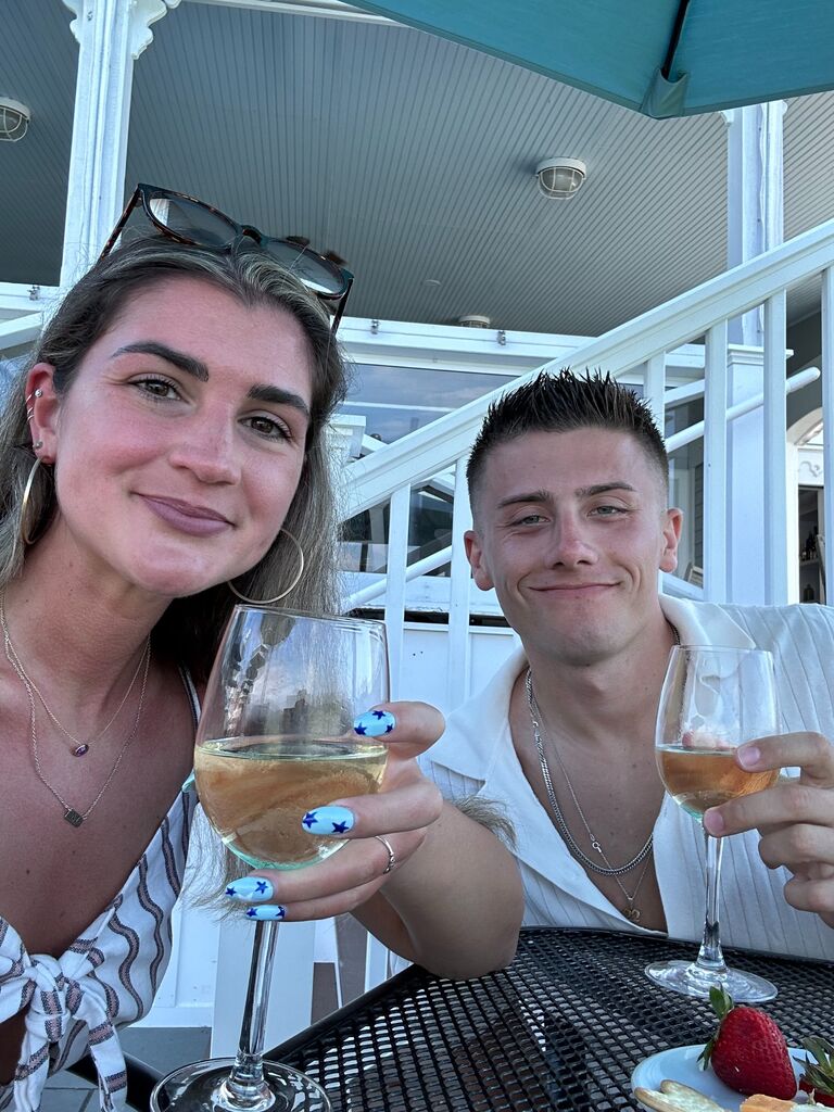 Jake took Morgan to his favorite place this past summer, Block Island! Jake showed Morgan all around the island on a moped and spent time at various places of nostalgia.