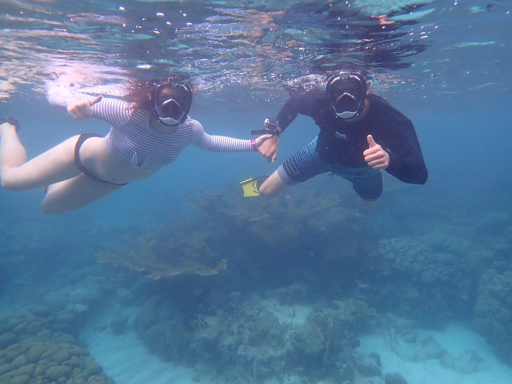 Our first vacation together in Aruba 