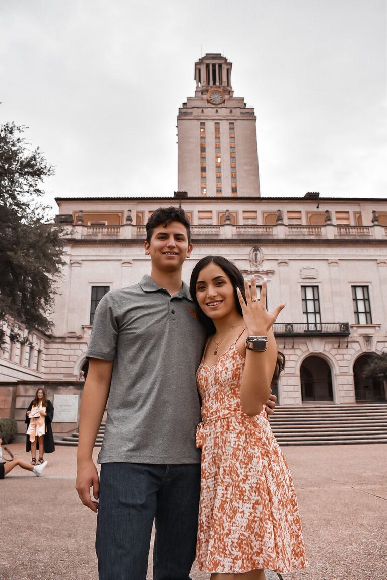 Mariana’s UT ring ceremony