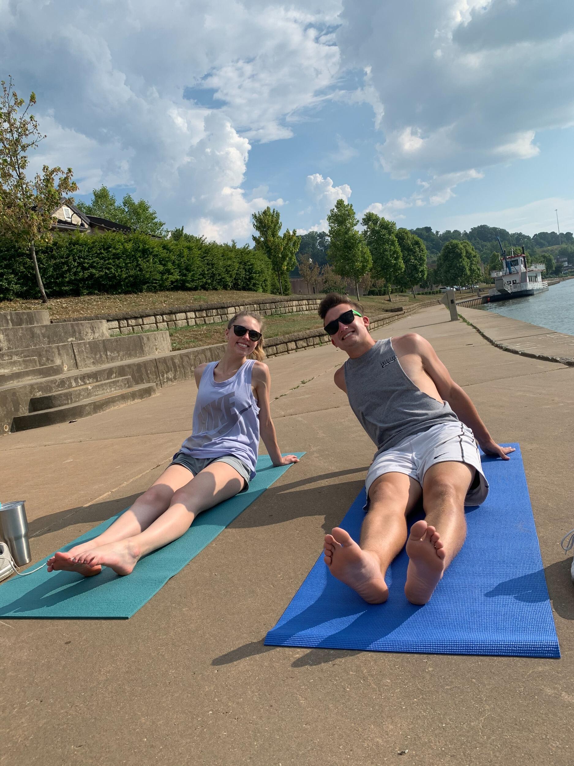 Yoga at Point Park