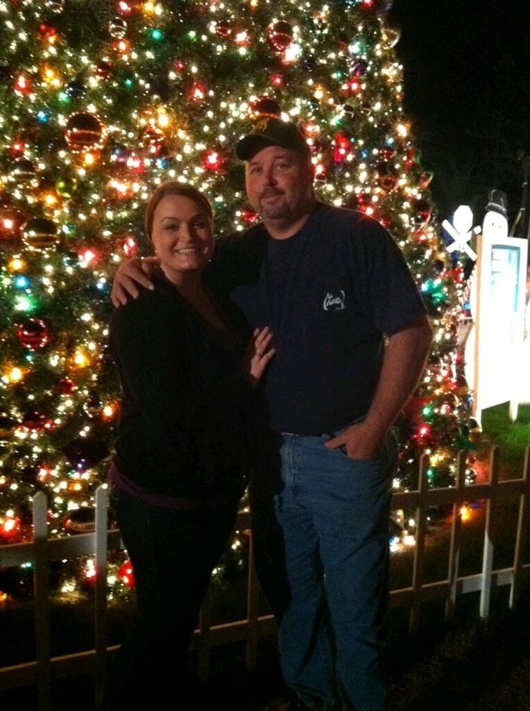 Our first Christmas lane visit