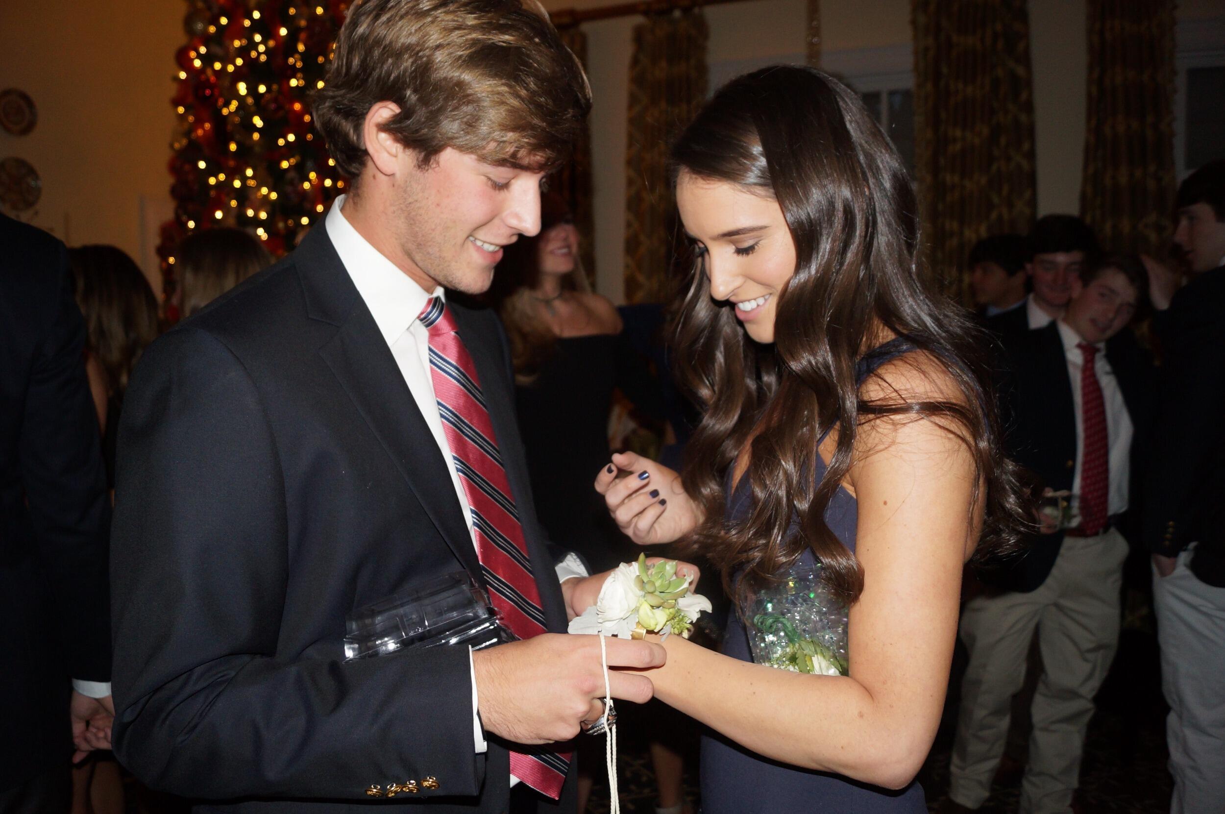 Our first school dance together! I asked Bennett to senior year PDC.