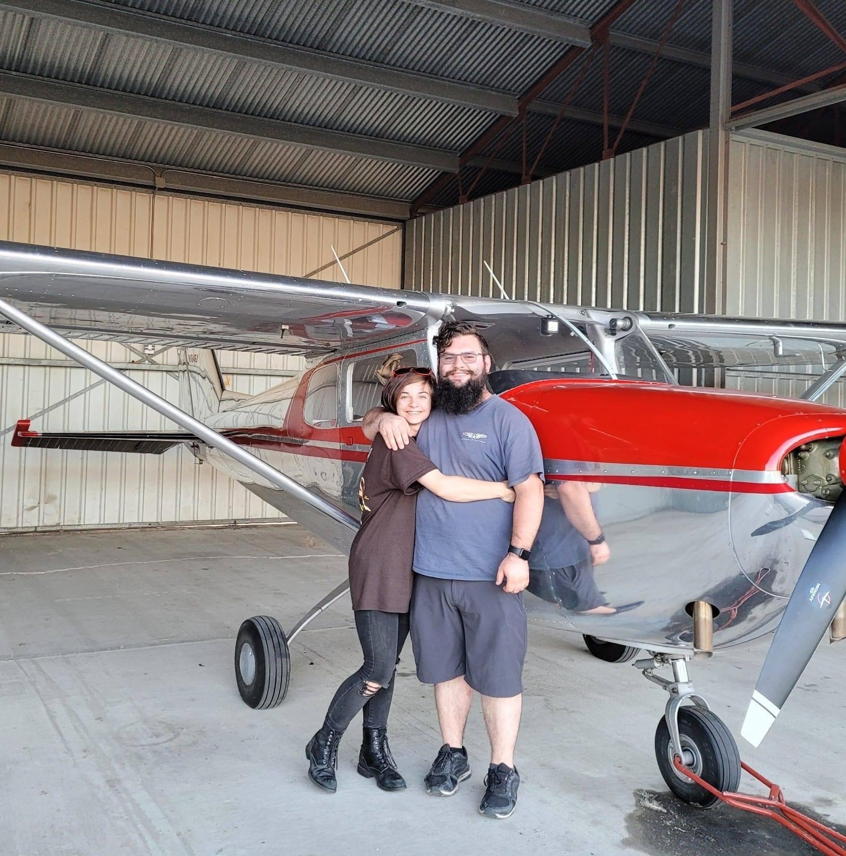 Yankee came home! Thanks to the previous owner, Tom, for flying it all the way from Washington state!