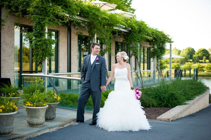 A Glam Pink Wedding At Lakewood Country Club In Rockville Maryland