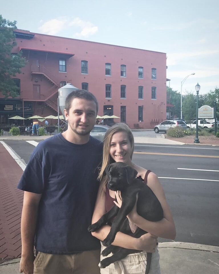We brought Sadie home
