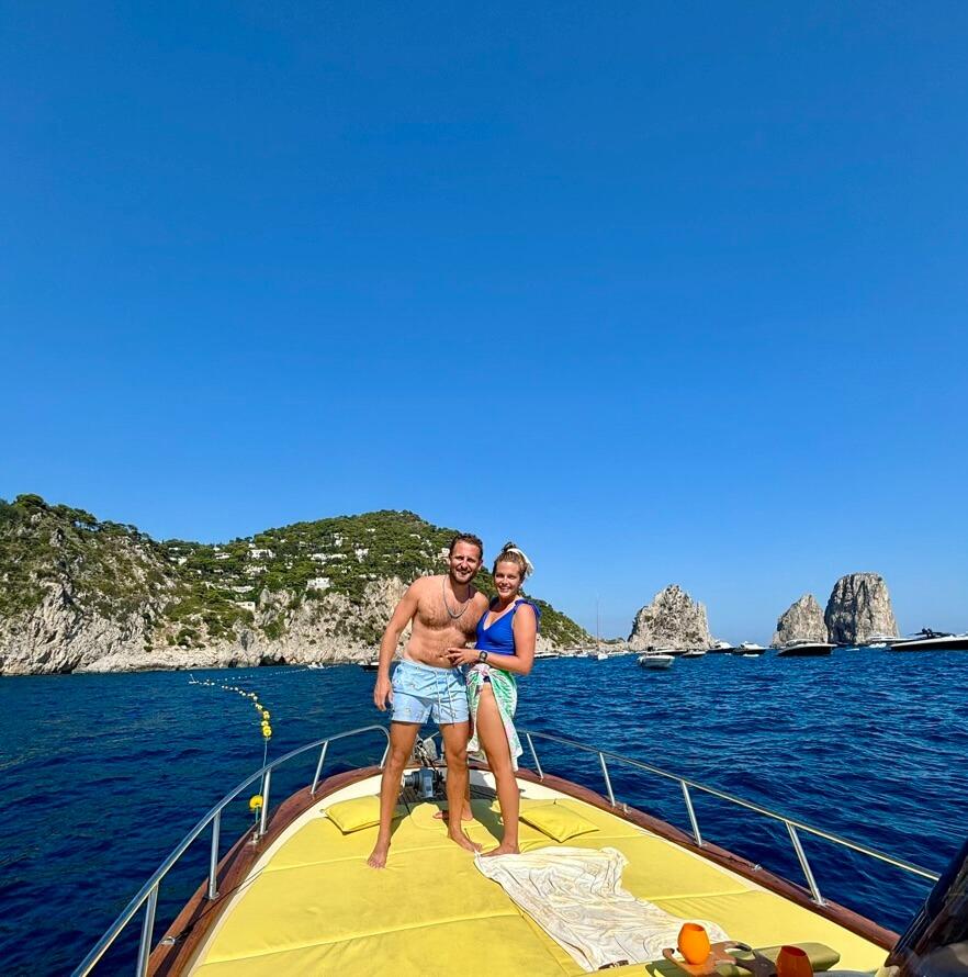 Italy!
Matt took Mimi to his favorite country (and everyone thought they were getting engaged).
