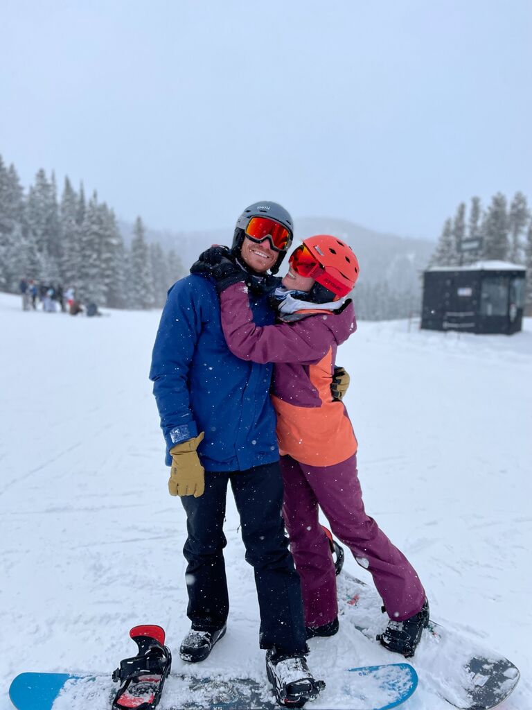 birthday snowboard trip