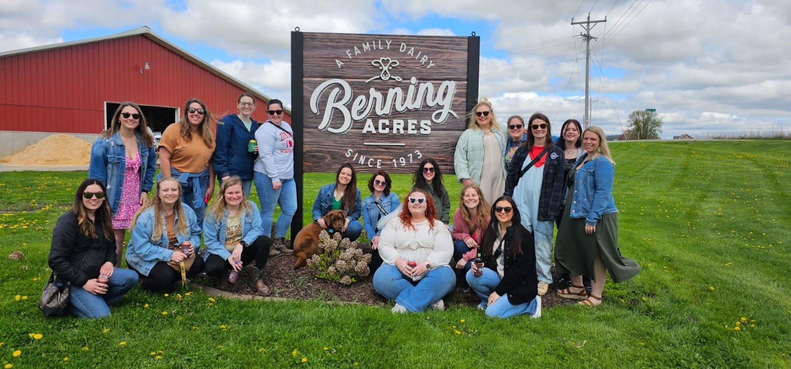 Amanda has her bachelorette in Dubuque, IA.